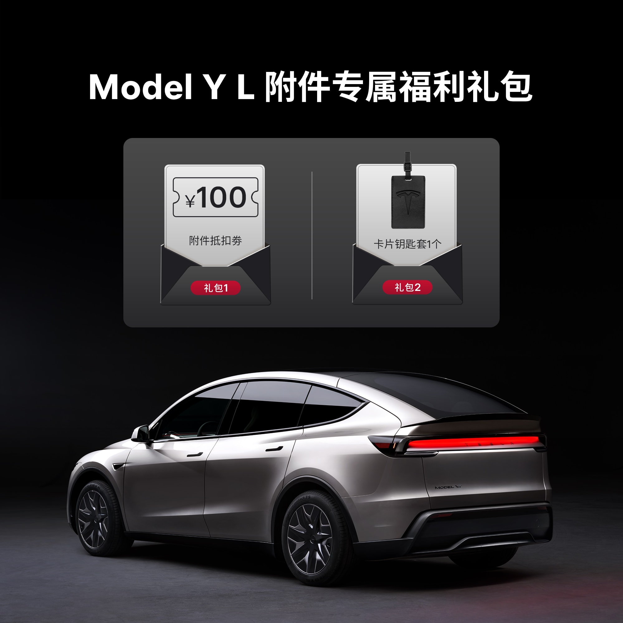 Model Y L 附件专属福利礼包