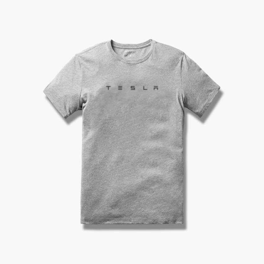男装 Tesla Logo 短袖T恤