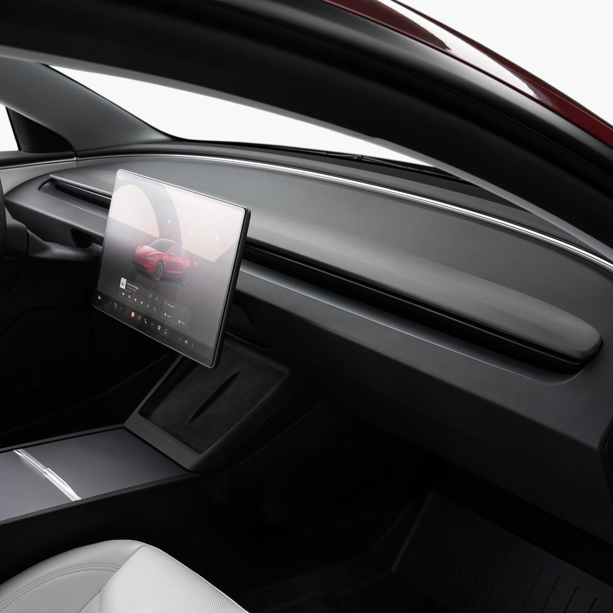 Model 3 仪表台装饰盖板(碳纤维)